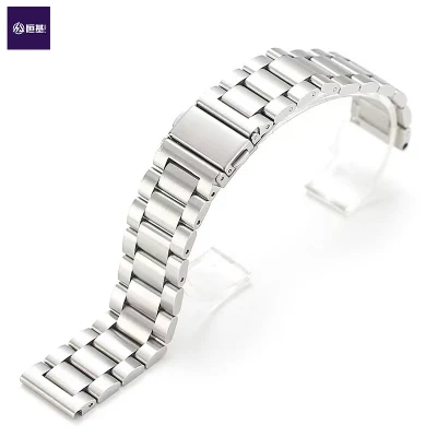 Bracelets de montre intelligents en métal en acier inoxydable, bracelet réglable pour Apple Watch